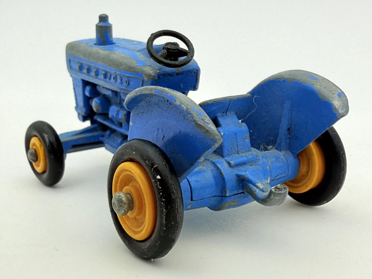 Ford Tractor, Matchbox, Made in England, Die cast, Resoraki, Niebieski 1:64 – zdjęcie 5