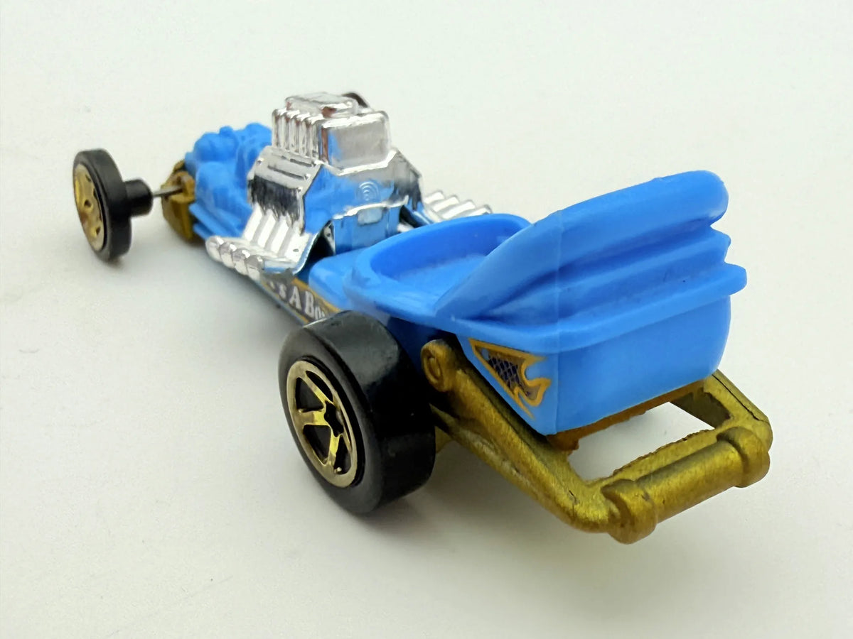 Dragger Hot Wheels Niebieski, 1:64 – zdjęcie 5