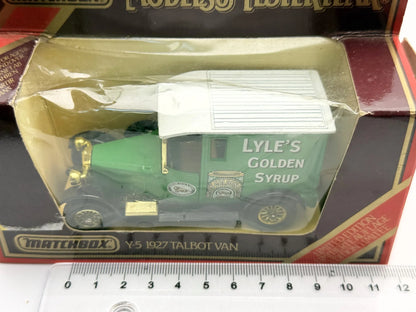 1927 TALBOT VAN Models of Yeasteryear Matchbox 1986 Zielony 1:47 – zdjęcie 5