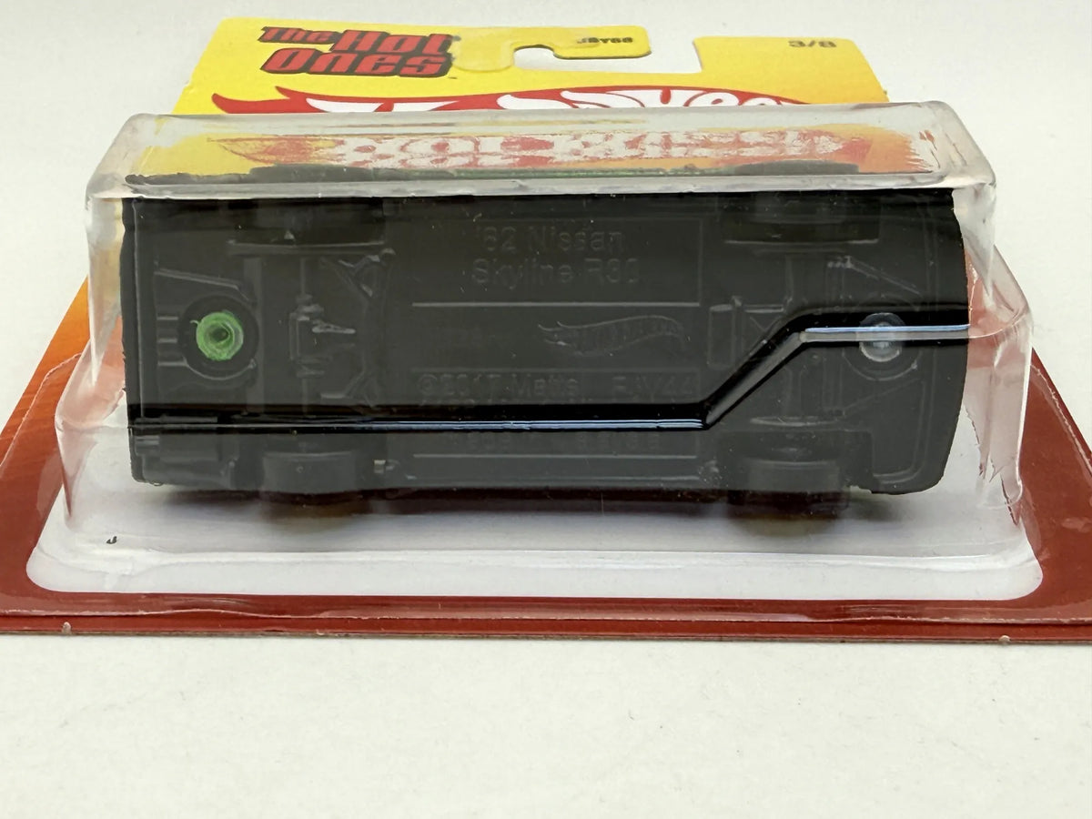 NISSANA SKYLINE RS (KDR30) The Hot Ones Hot Wheels 2025 Zielony 1:64 – zdjęcie 5
