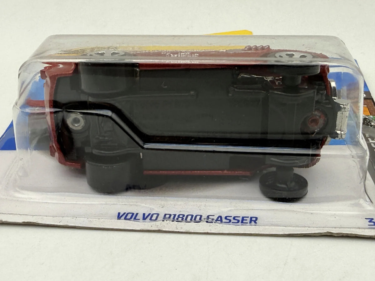 Volvo P1800 Gasser HW Dream Garage Hot Wheels 2023 Czerwony 1:64 – zdjęcie 5