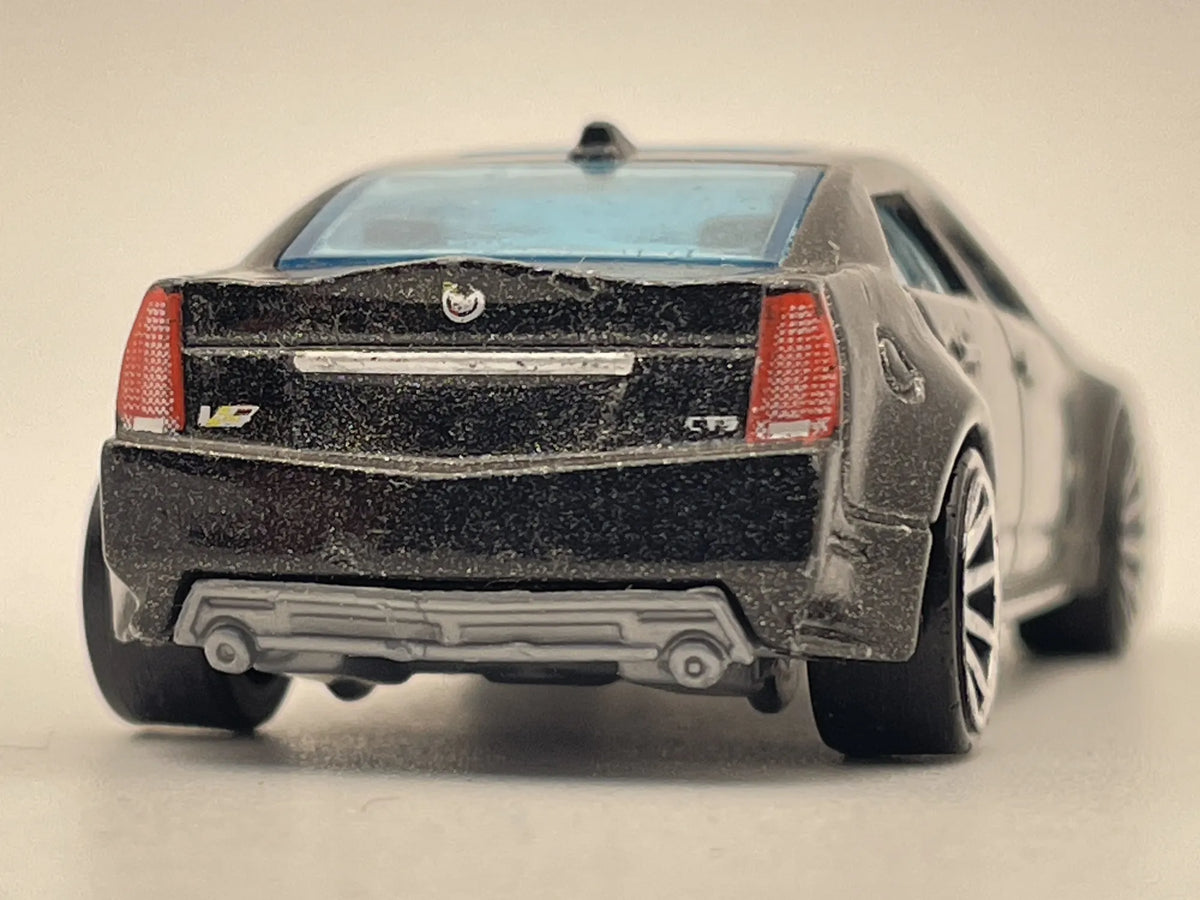 2009 CADILLAC CTS-V, Hot Wheels, Die cast B48, Czarny, 1:64, Resoraki – zdjęcie 5
