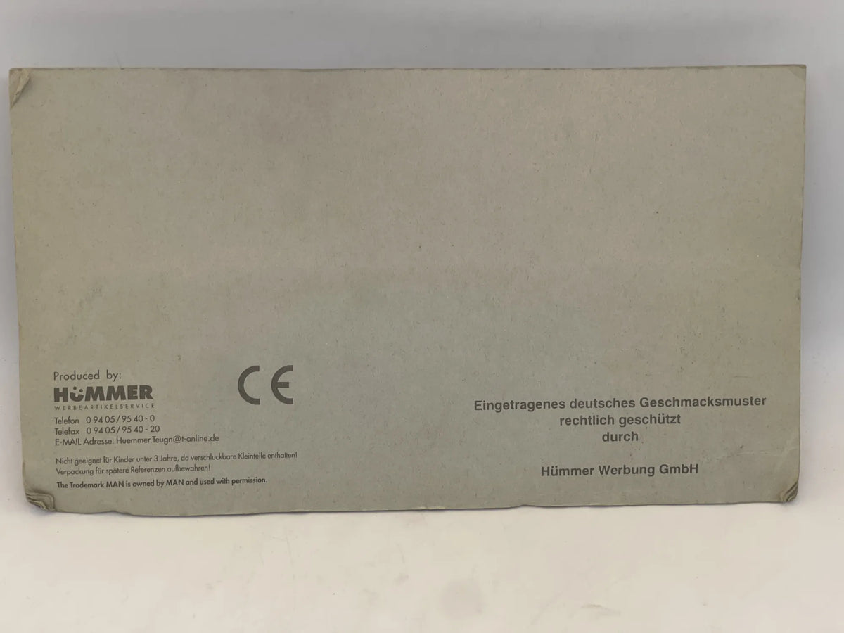 MAN Hümmer 1:87 Ciężarówka Promocyjna Reinmacher Blister Niebieski – zdjęcie 5