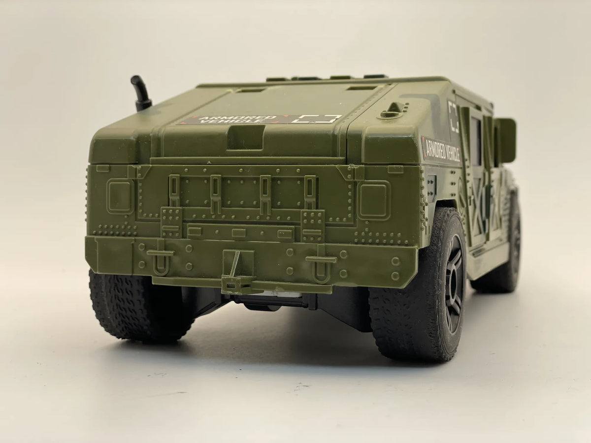 ARMORED VEHICLE, Die cast, Zielony, 1:18, Resoraki – zdjęcie 5