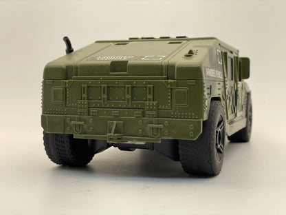 ARMORED VEHICLE, Die cast, Zielony, 1:18, Resoraki – zdjęcie 5
