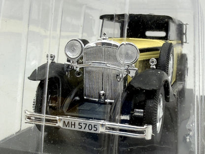 MAYBACH ZEPPELIN Z 1928 R. Legendarne Samochody AmerCom Żółty 1:43 – zdjęcie 5