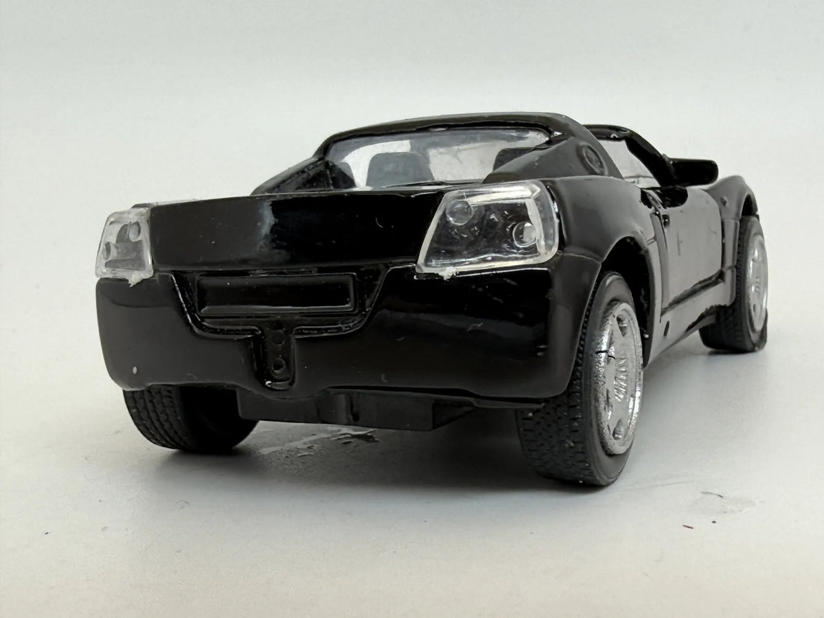 OPEL SPEEDSTER 2001, Unbranded, Die cast, Czarny, 1:34, Resoraki – zdjęcie 5