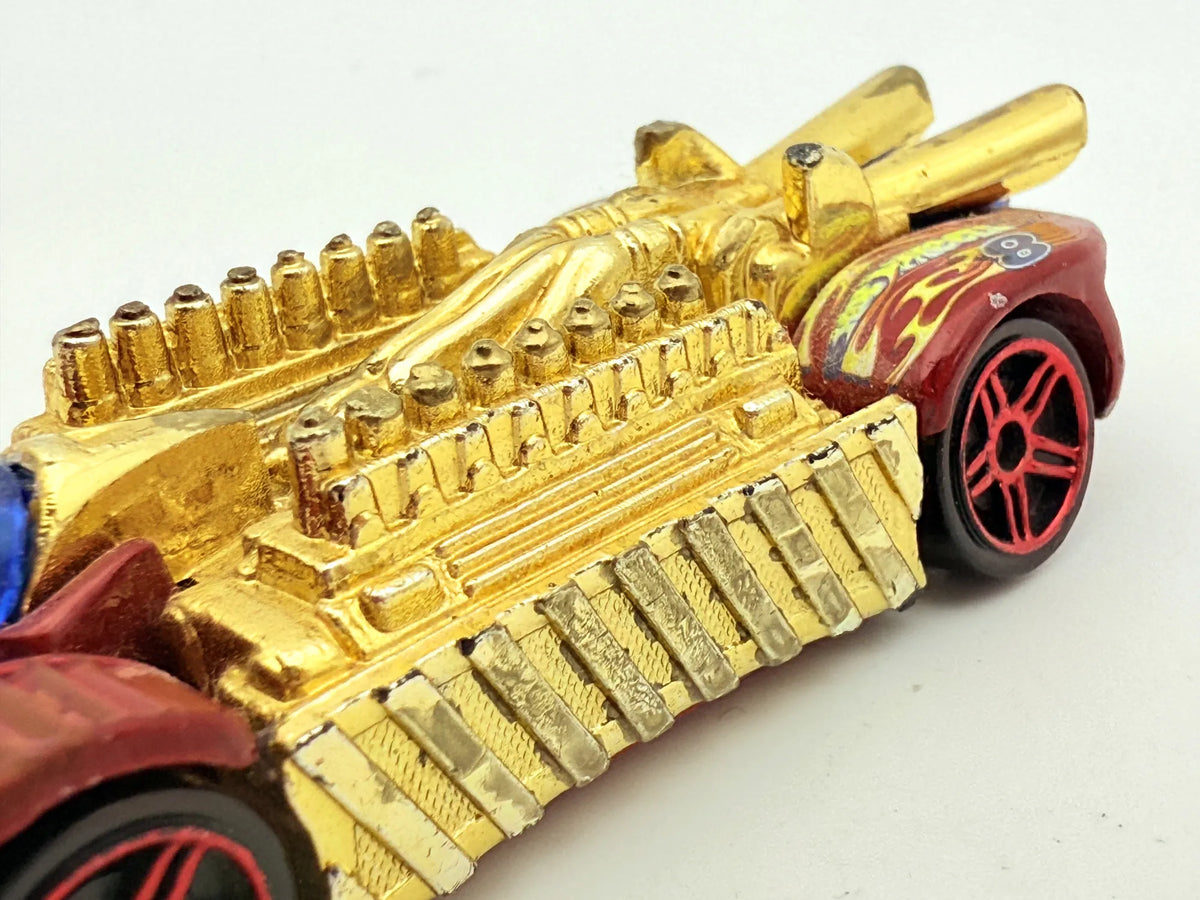 Krazy 8S Hot Wheels Złoty 1:64 – zdjęcie 5