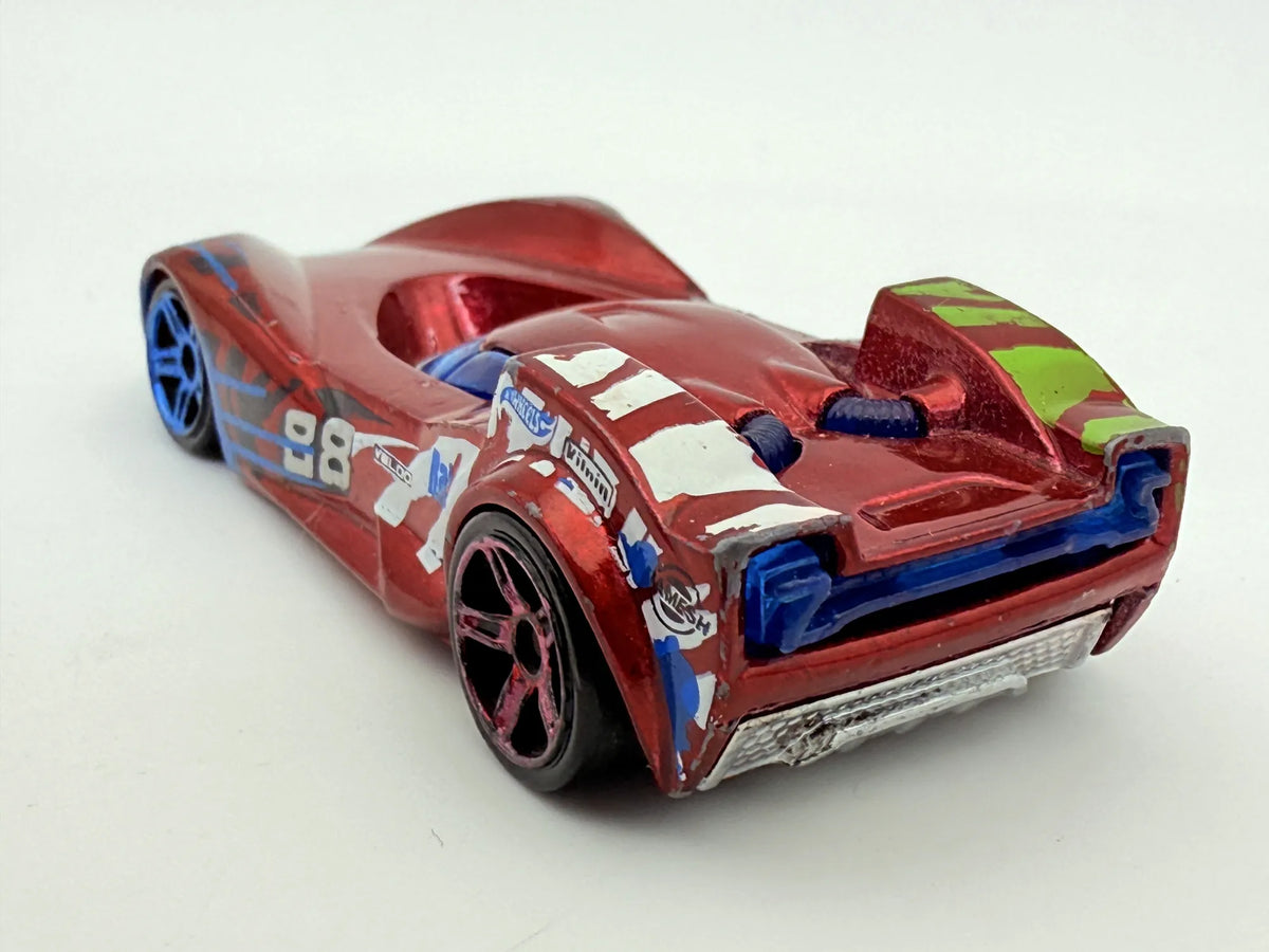 Scoopa Di Fuego Hot Wheels Czerwony 1:64 – zdjęcie 5