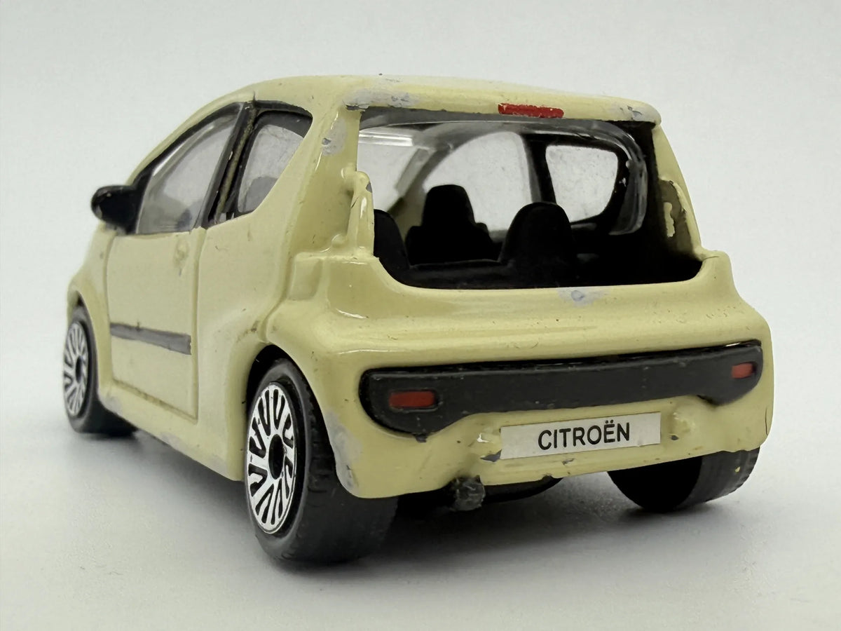 CITROEN C1, Bburago, Die cast No.1143, Beżowy, 1:43, Resoraki – zdjęcie 5