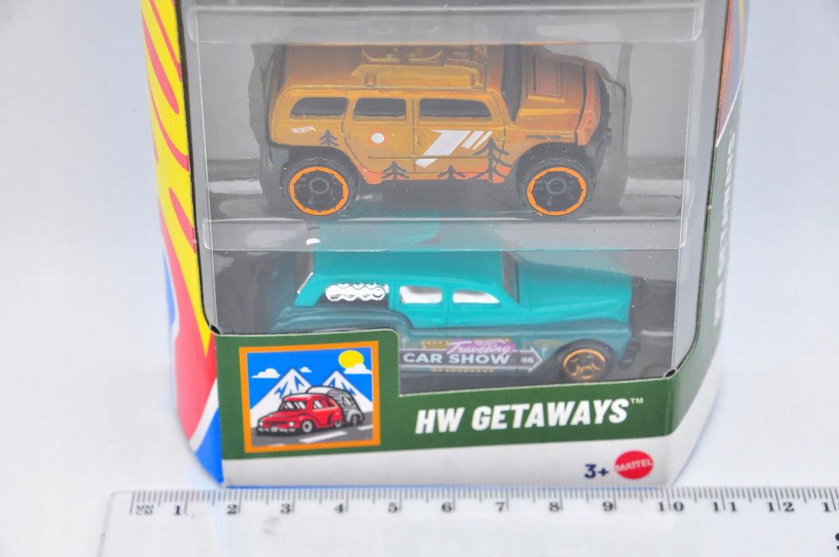 HW GETAWAYS Hot Wheels 2024 Wielokolorowy 1:64 5 pack HW 5 Pak – zdjęcie 5