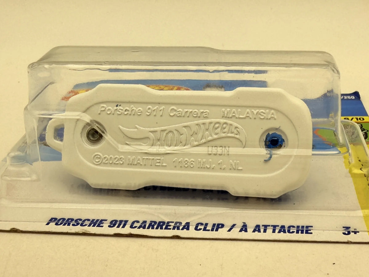 PORSCHE 911 CARRERA CLIP (BRELOK) Hot Wheels 2025 Niebieski 1:64 – zdjęcie 5