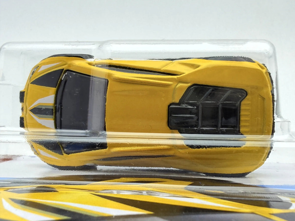 LAMBORGHINI HURACAN STERRATO, Hot Wheels 2025, Die cast JBB86, Żółty, 1:64 – zdjęcie 5