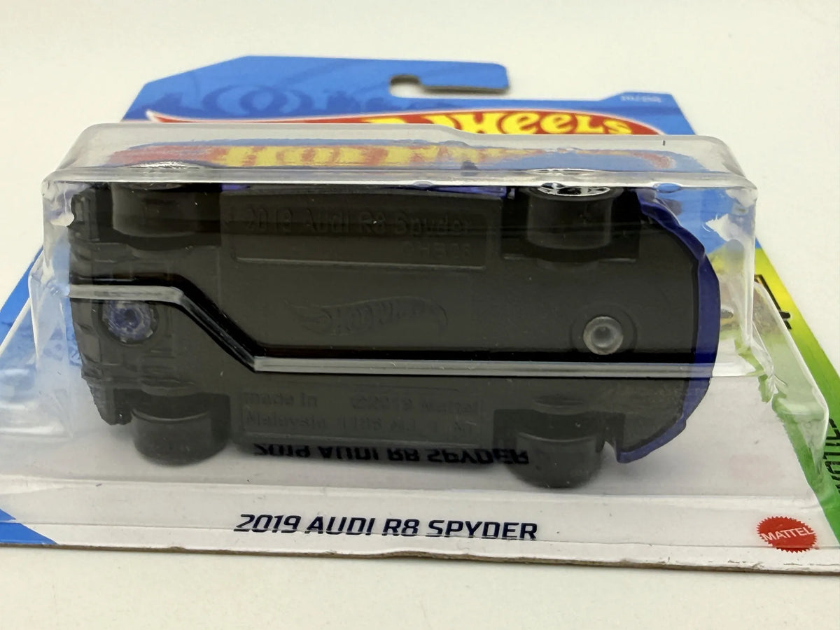 2019 Audi R8 Spyder HW EXOTICS Hot Wheels 2019 Niebieski 1:64 – zdjęcie 5