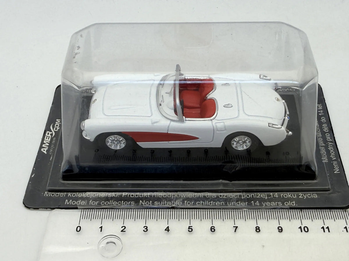 CHEVROLET CORVETTE C1 AmerCom Biały 1:43 – zdjęcie 5