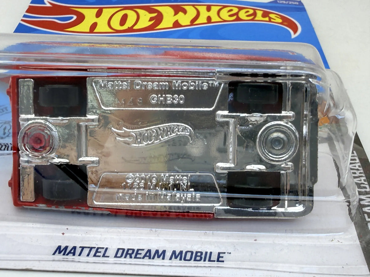MATTEL DREAM MOBILE HW Dream Garage Hot Wheels 2018 Czerwony 1:64 – zdjęcie 5