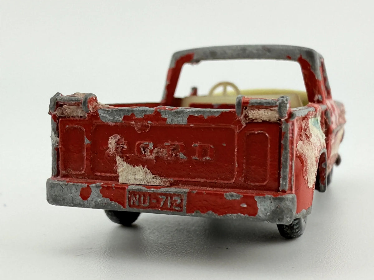 FORD PICK-UP, Matchbox, Made in England, Die cast NP6, Czerwony, 1:64 – zdjęcie 5