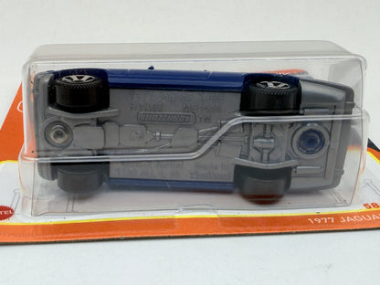 1977 JAGUAR XJ6C Superfast Matchbox 2023 Niebieski 1:64 – zdjęcie 5