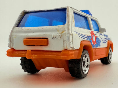 Jeep Cherokee Xj Mainline Majorette 1990S Biały 1:61 – zdjęcie 5