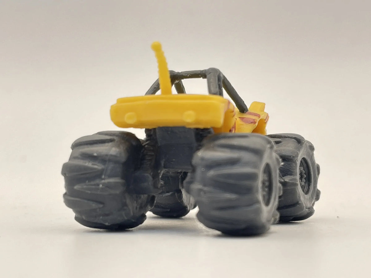 MONSTER TRUCK, Viacom 2018, Die cast 02, Żółty, 1:72, Resoraki – zdjęcie 5