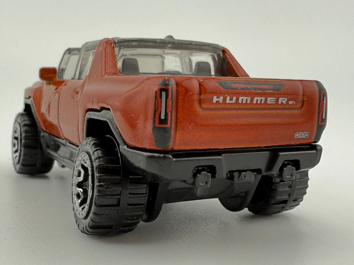 GMC HUMMER EV, Hot Wheels 2021, Die cast HCT03, Pomarańczowy 1:64, Resoraki – zdjęcie 5