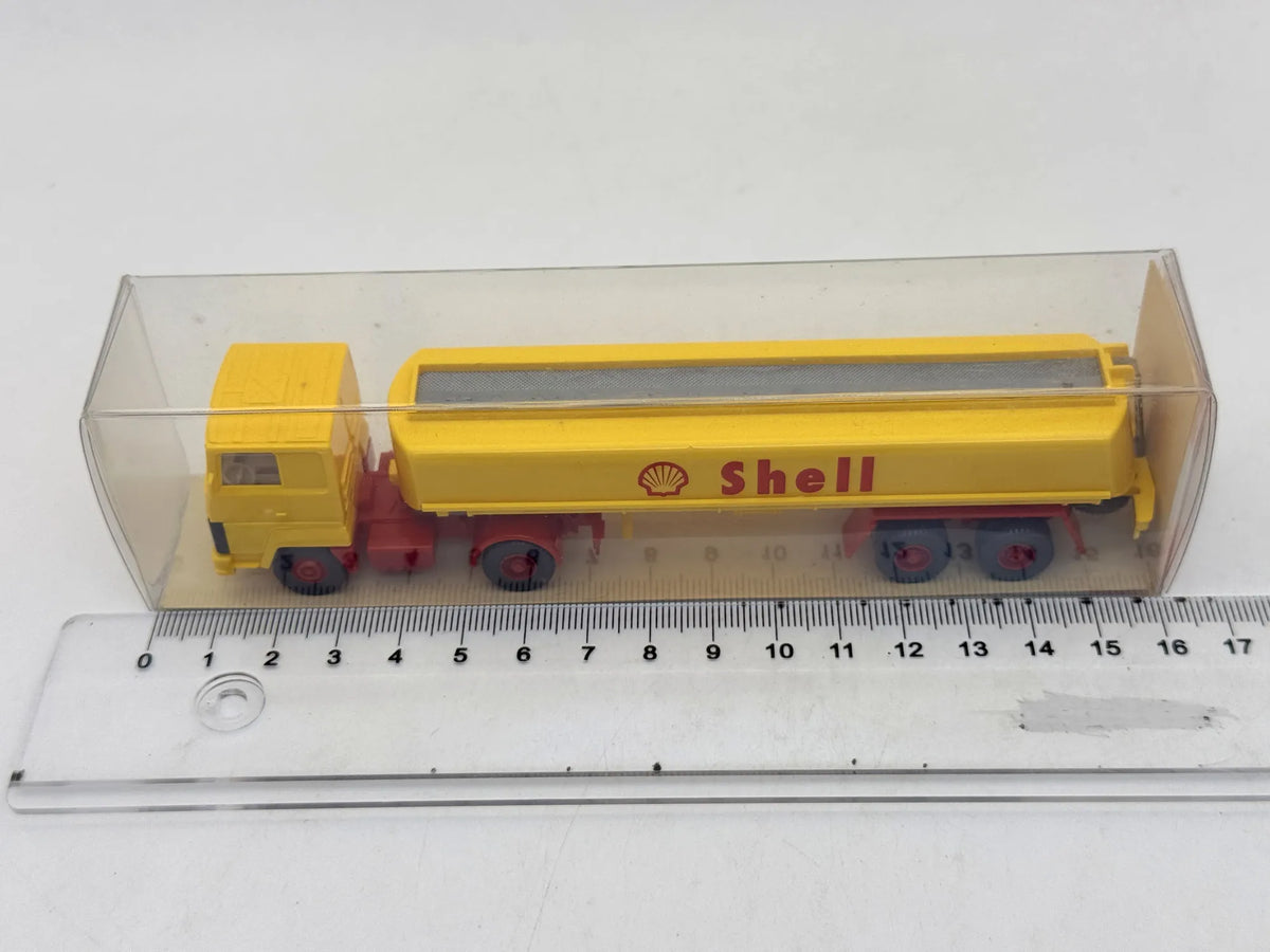 Shell Tankzug Wiking Żółty 1:87 Made in Berlin West Germany – zdjęcie 5