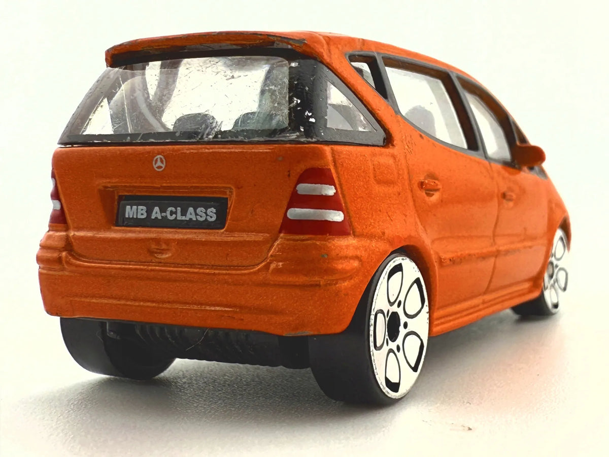 MERCEDES-BENZ A-CLASS, Realtoy, Resoraki, Die cast 110216, Pomarańczowy – zdjęcie 5