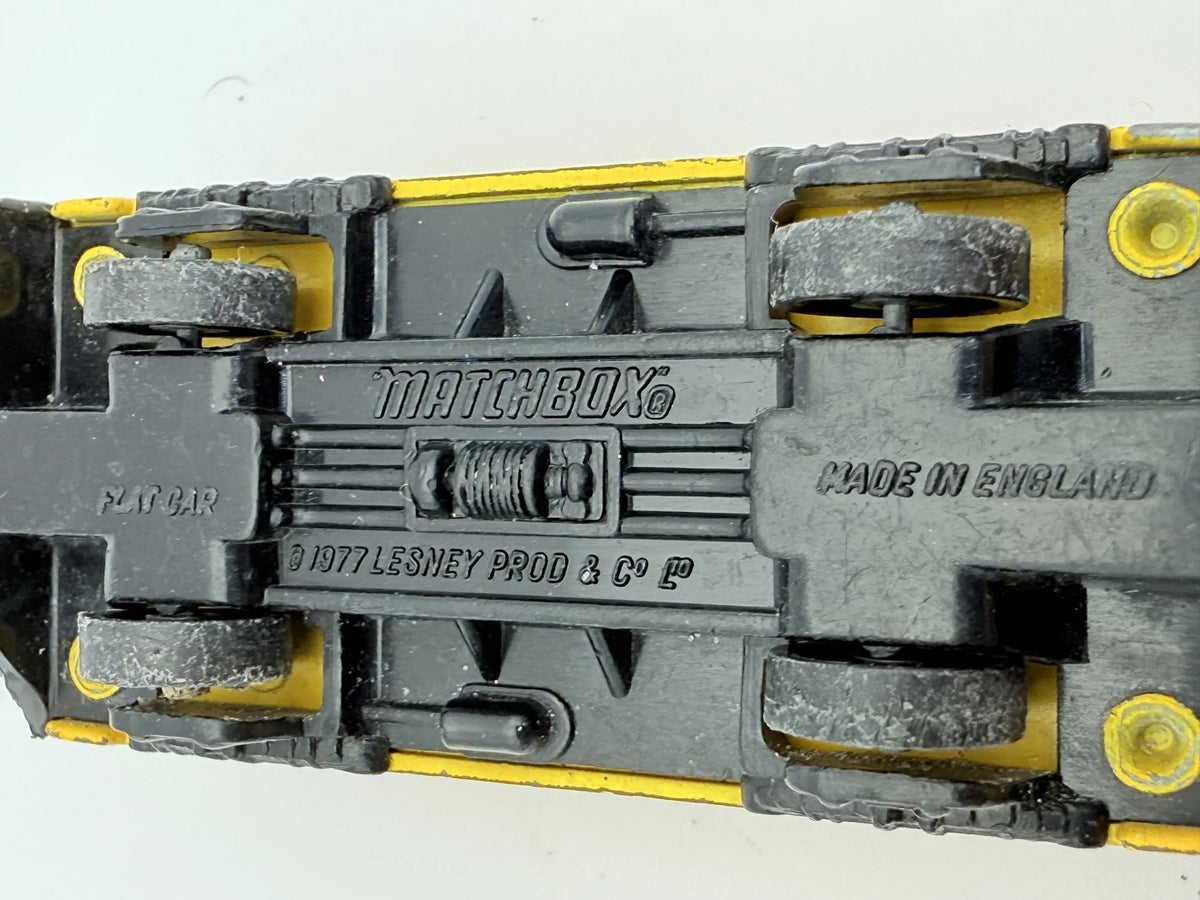 Kolejowy wagon towarowy, Matchbox, made in England, die cast, 1:87 – zdjęcie 5