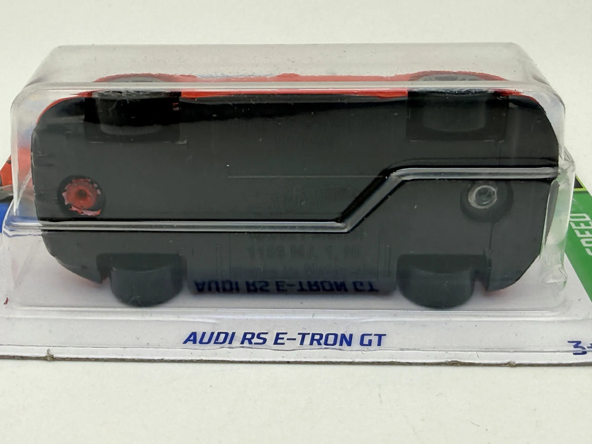 AUDI RS E-TRON GT HW Green Speed Hot Wheels 2022 Czerwony 1:64 – zdjęcie 5