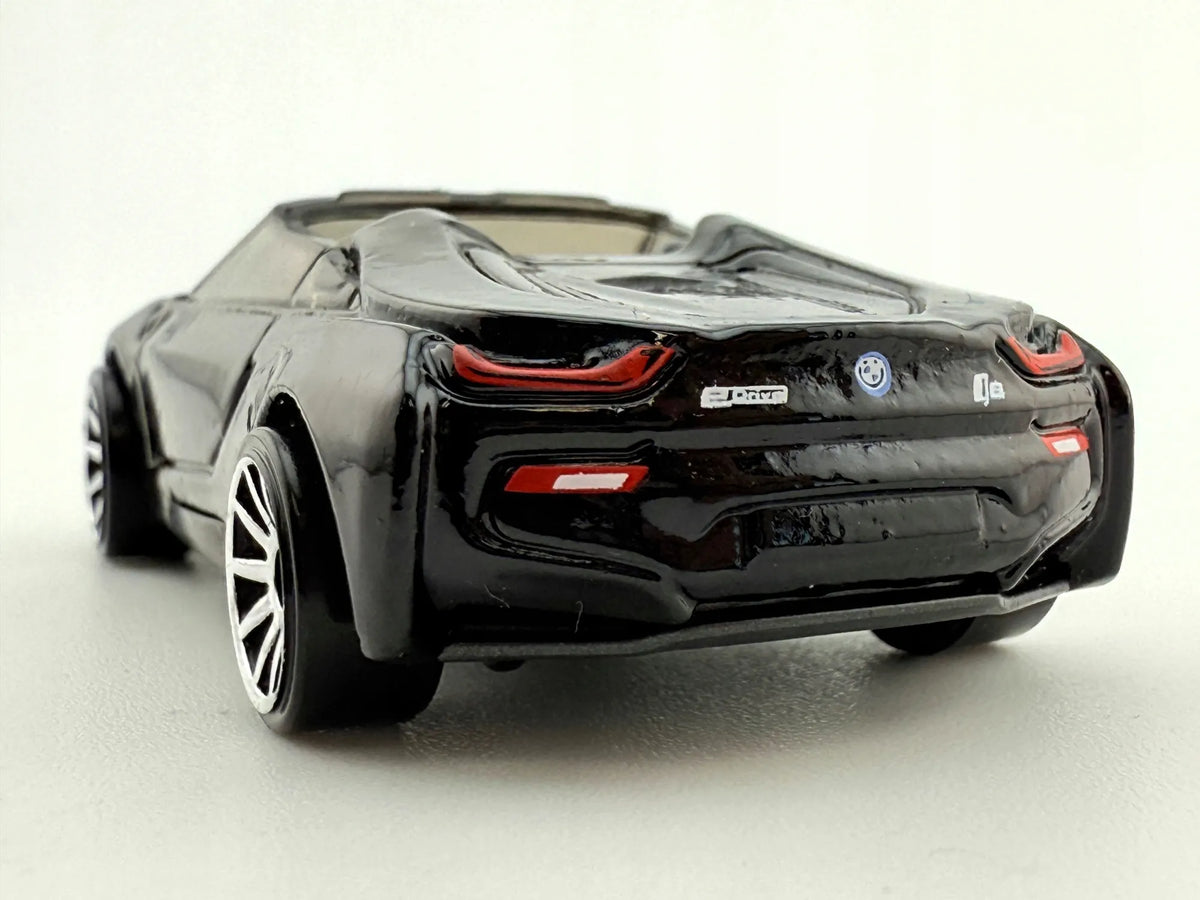 Bmw I8 Roadster Mainline Hot Wheels 2018 Czarny 1:64 – zdjęcie 5