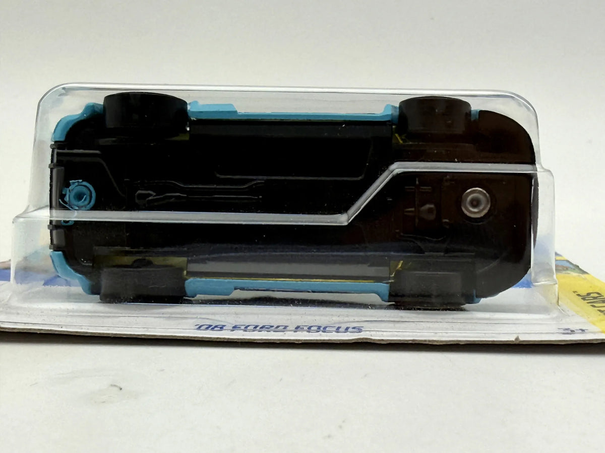 '08 FORD FOCUS HW ART CARS Hot Wheels 2023 Turkusowy 1:64 – zdjęcie 5