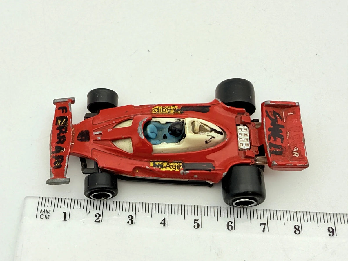 Ferrari 312 T2 Majorette Czerwony 1:50 Made in Francja – zdjęcie 5