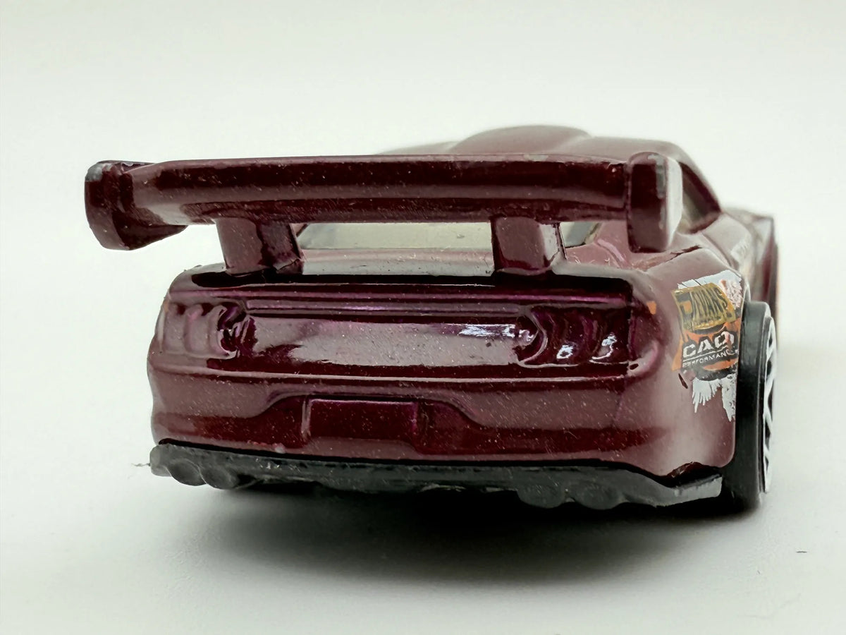 CUSTOM '18 FORD MUSTANG GT Hot Wheels 2018 Bordowy 1:64 – zdjęcie 5