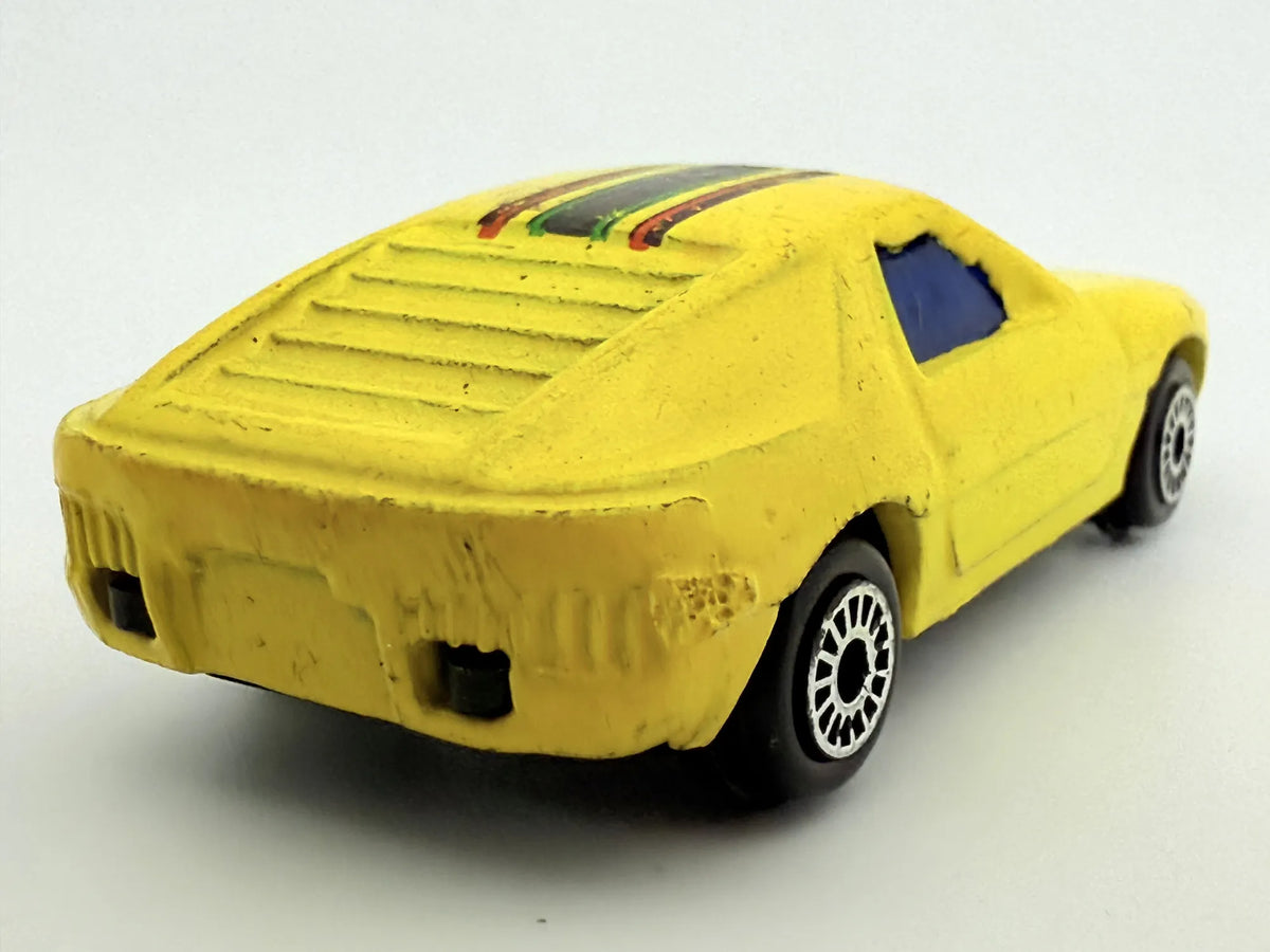 Porsche 928 Sport Grand Tour, Resoraki, Die cast 1:64, żółty – zdjęcie 5