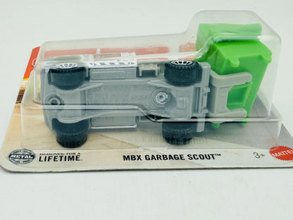 MBX Garbage Scout Matchbox 2024 Mainline 1:64 Śmieciarka Blister Biały – zdjęcie 5