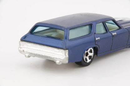 70 Chevelle Ss Wagon Hot Wheels Niebieski 1:64 – zdjęcie 5