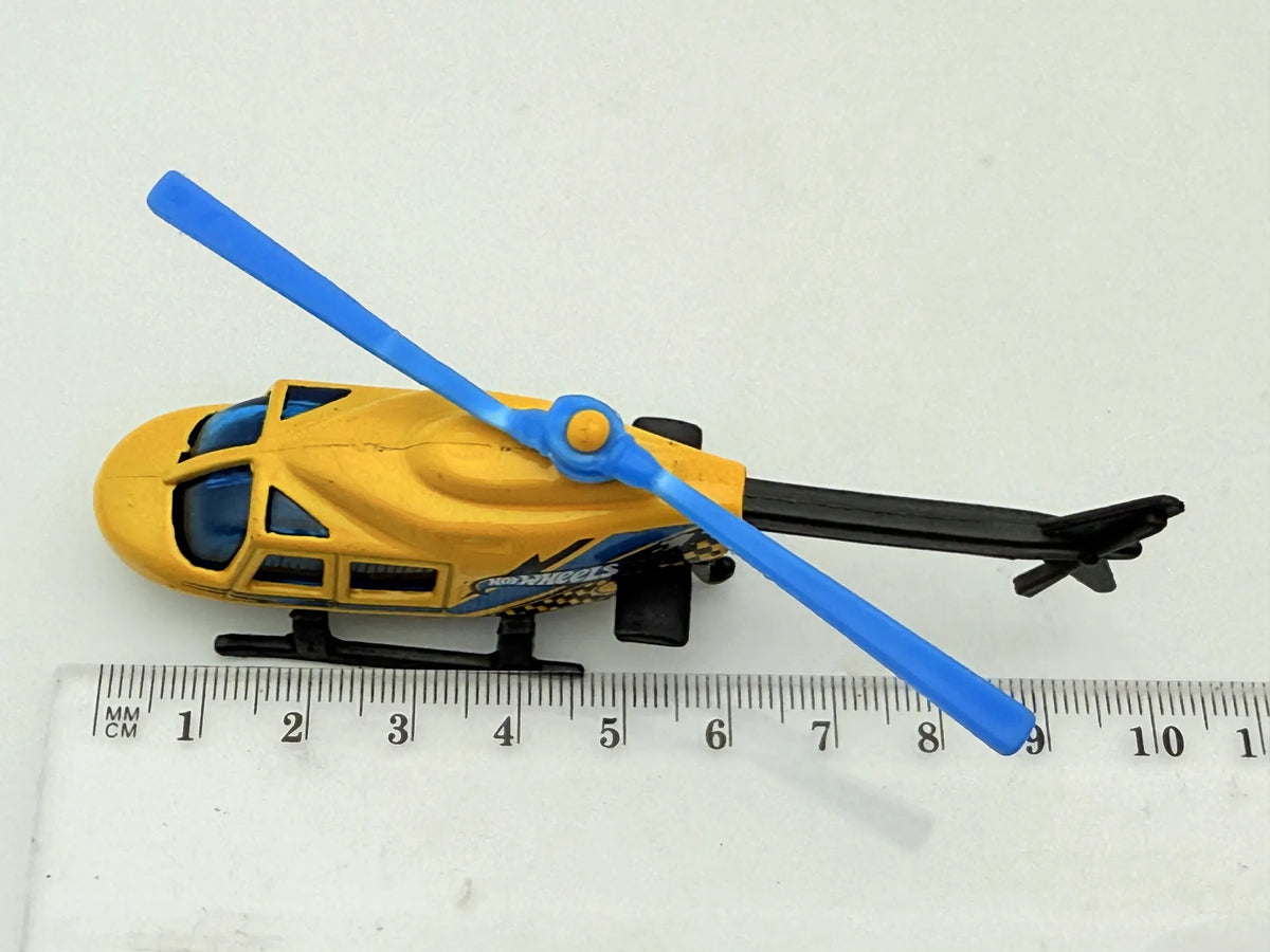 Helikopter Propper Chopper, Hot Wheels 1989, resoraki, die cast, 1:60 – zdjęcie 5