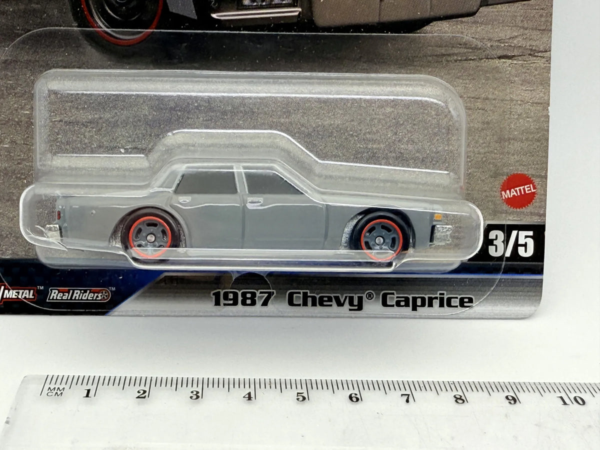 1987 CHEVY CAPRICE Hot Wheels Premium Hot Wheels 2024 Szary 1:64 – zdjęcie 5