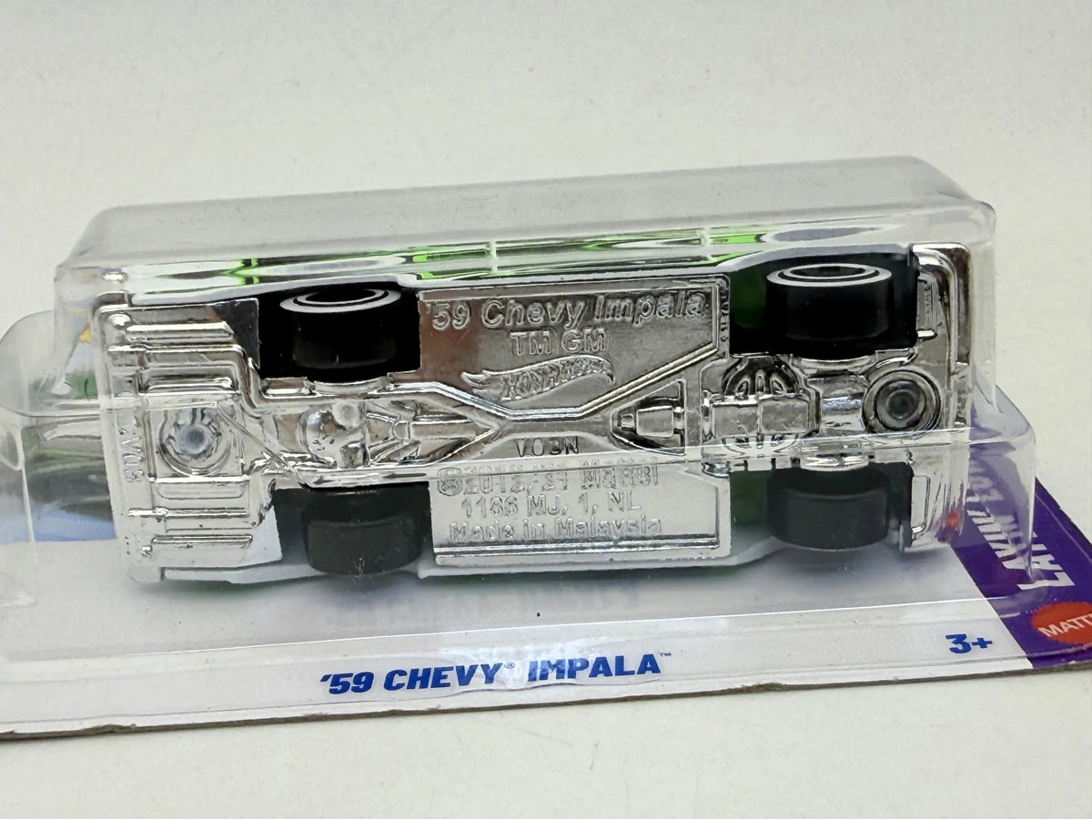 '59 Chevy Impala Mainline Hot Wheels 2026 Biały 1:64 – zdjęcie 5