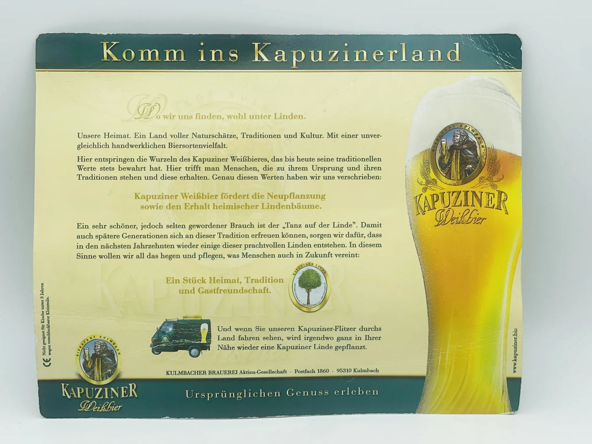 Mercedes-Benz Atego Grell Promotional Model 1:87 KAPUZINER Blister Zielony – zdjęcie 5