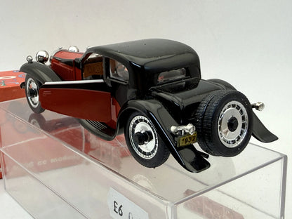 BUGATTI T60 RIO Czarny 1:43 Made in Italy – zdjęcie 5