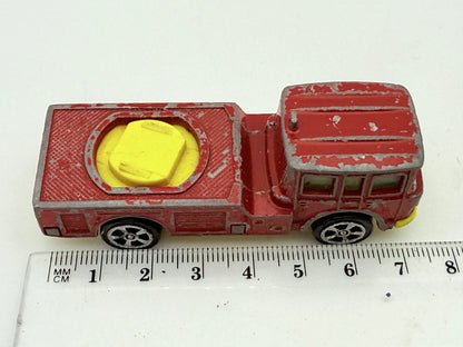 Simon Snorkel Fire Engine Corgi Czerwony 1:64 Made in Wielka Brytania – zdjęcie 5