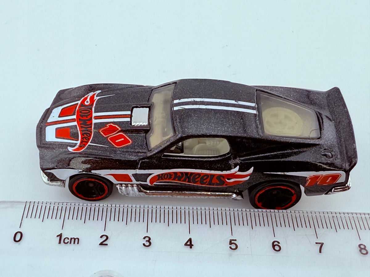 Chevrolet Corvette Sting Ray C2 Mainline Hot Wheels Czarny 1:64 – zdjęcie 5