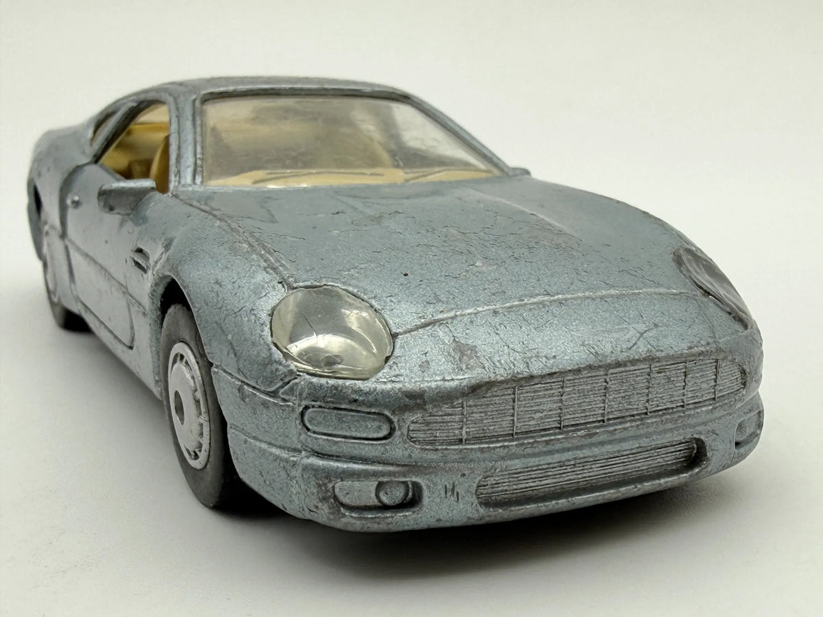 ASTON MARTIN DB7 COUPE, Maisto, Die cast, SzaaroBłękitny, 1:40, Resoraki – zdjęcie 5