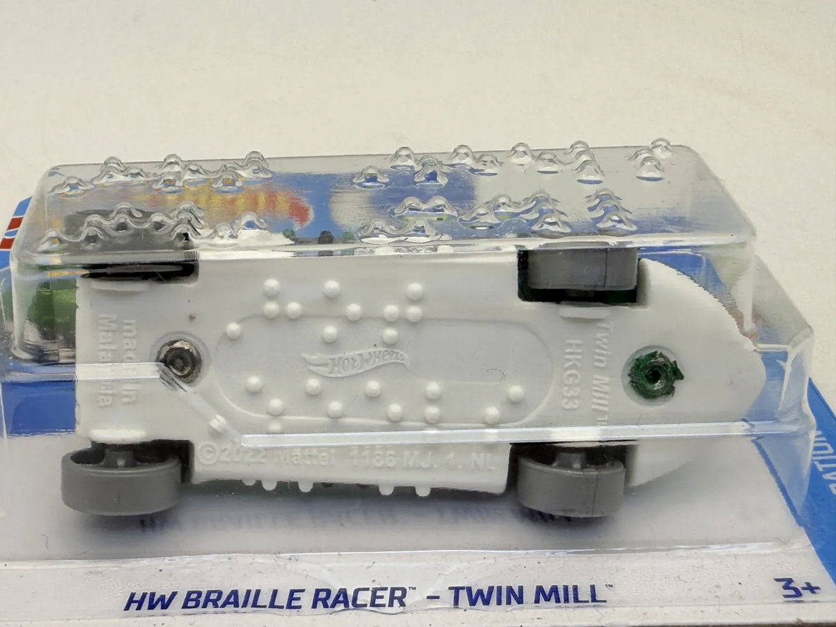 HW BRAILLE RACER - TWIN MILL HW CELEBRATION RACER Hot Wheels 2024 Ziel 1:64 – zdjęcie 5