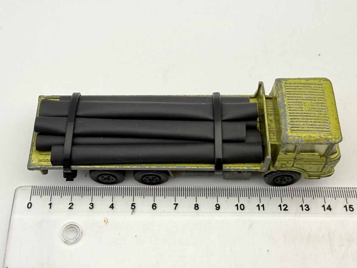 DAF BUILDING TRANSPORTER, Matchbox 1971, Made in England Die cast K13, 1:64 – zdjęcie 5