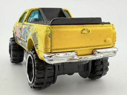 1997 FORD F-150, Hot Wheels, Die cast 1NL, Żółty, 1:64, Resoraki – zdjęcie 5