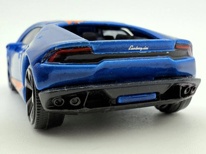 Lamborghini Huracan Lp 610-4 Majorette Niebieski 1:64 – zdjęcie 5