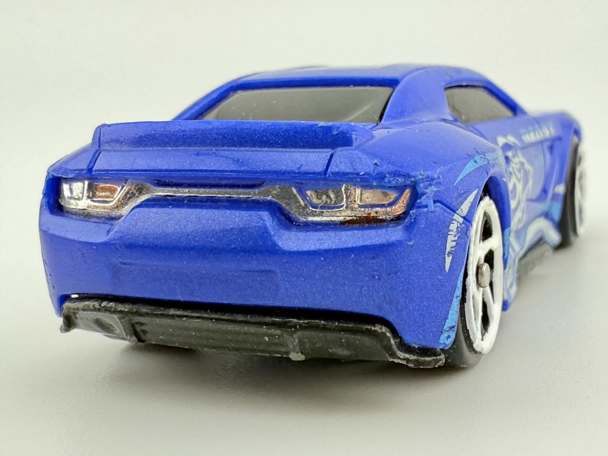 BEAST Jak Camaro, ZURU Metal Machines, Die cast HY 200003, Niebieski, 1:64 – zdjęcie 5