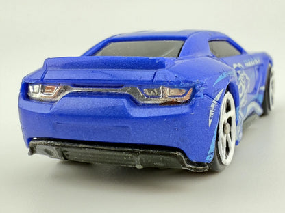 BEAST Jak Camaro, ZURU Metal Machines, Die cast HY 200003, Niebieski, 1:64 – zdjęcie 5